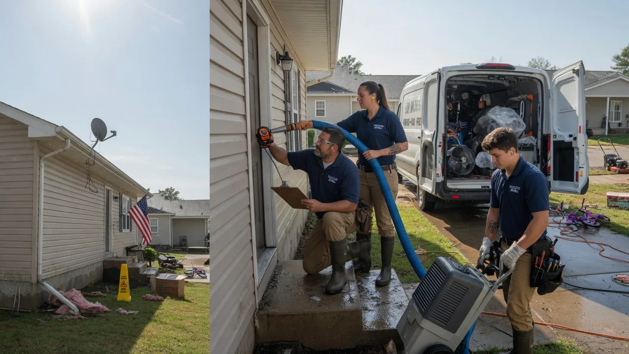 Ceiling Water Damage Restoration in Humphreys, MO near me